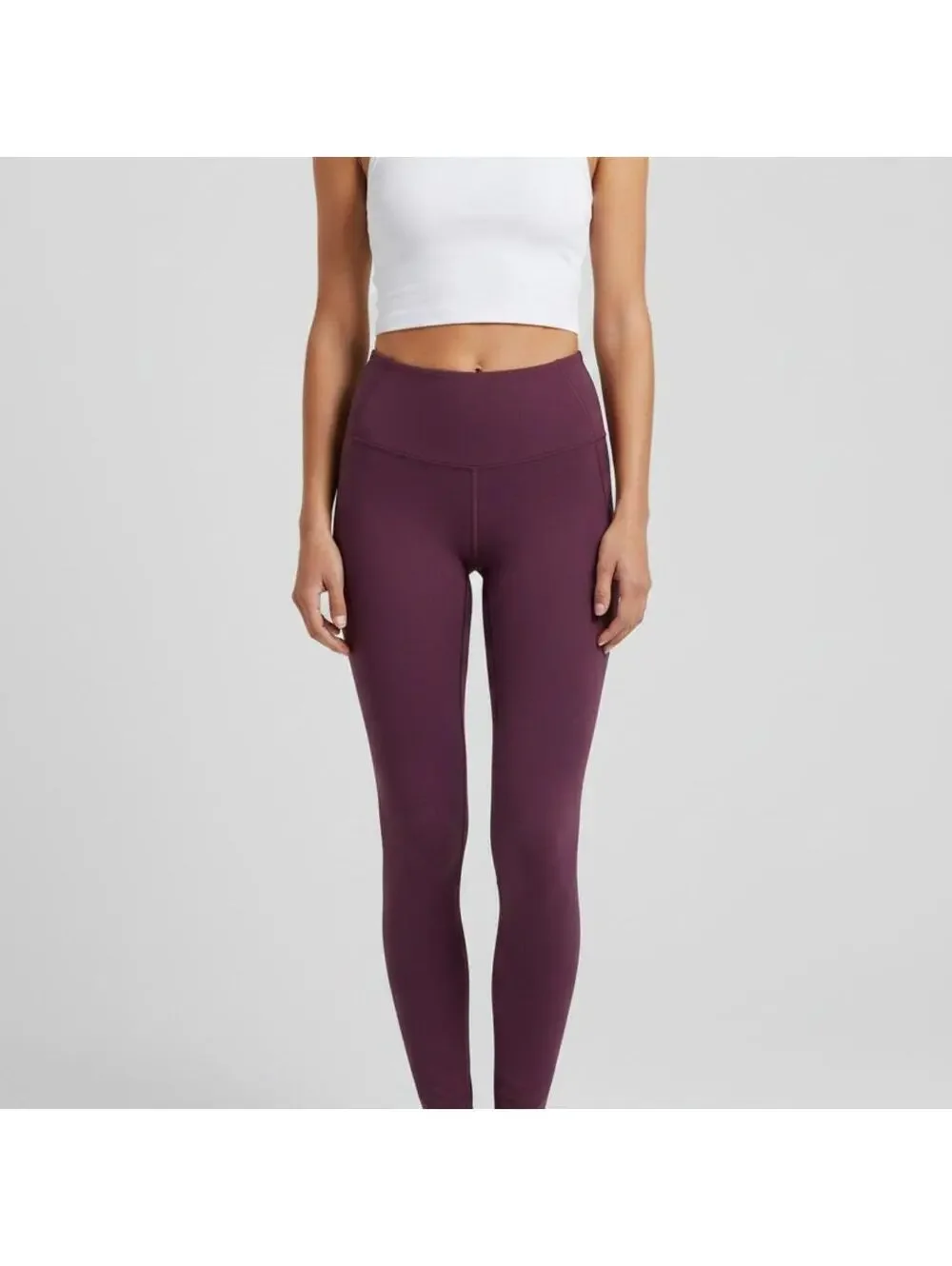 purple lululemon leggings size 4